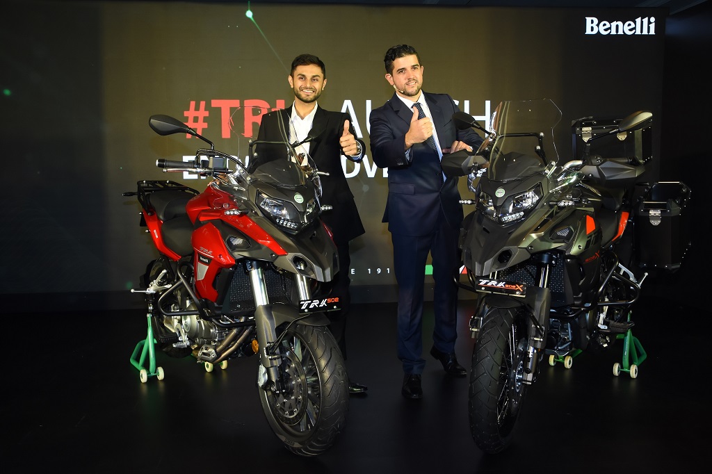 Benelli's much-awaited Adventure Tourer TRK 502 & TRK 502X Launched - Auto  News Press