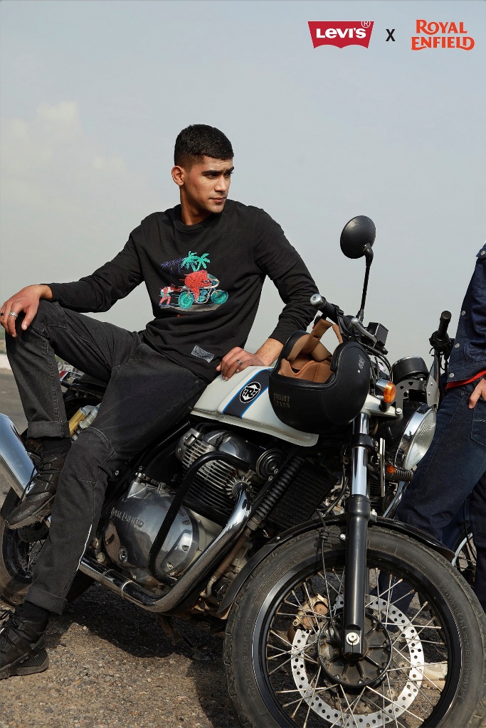 royal enfield levi's riding jeans